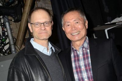 David Hyde Pierce and George Takei Photo