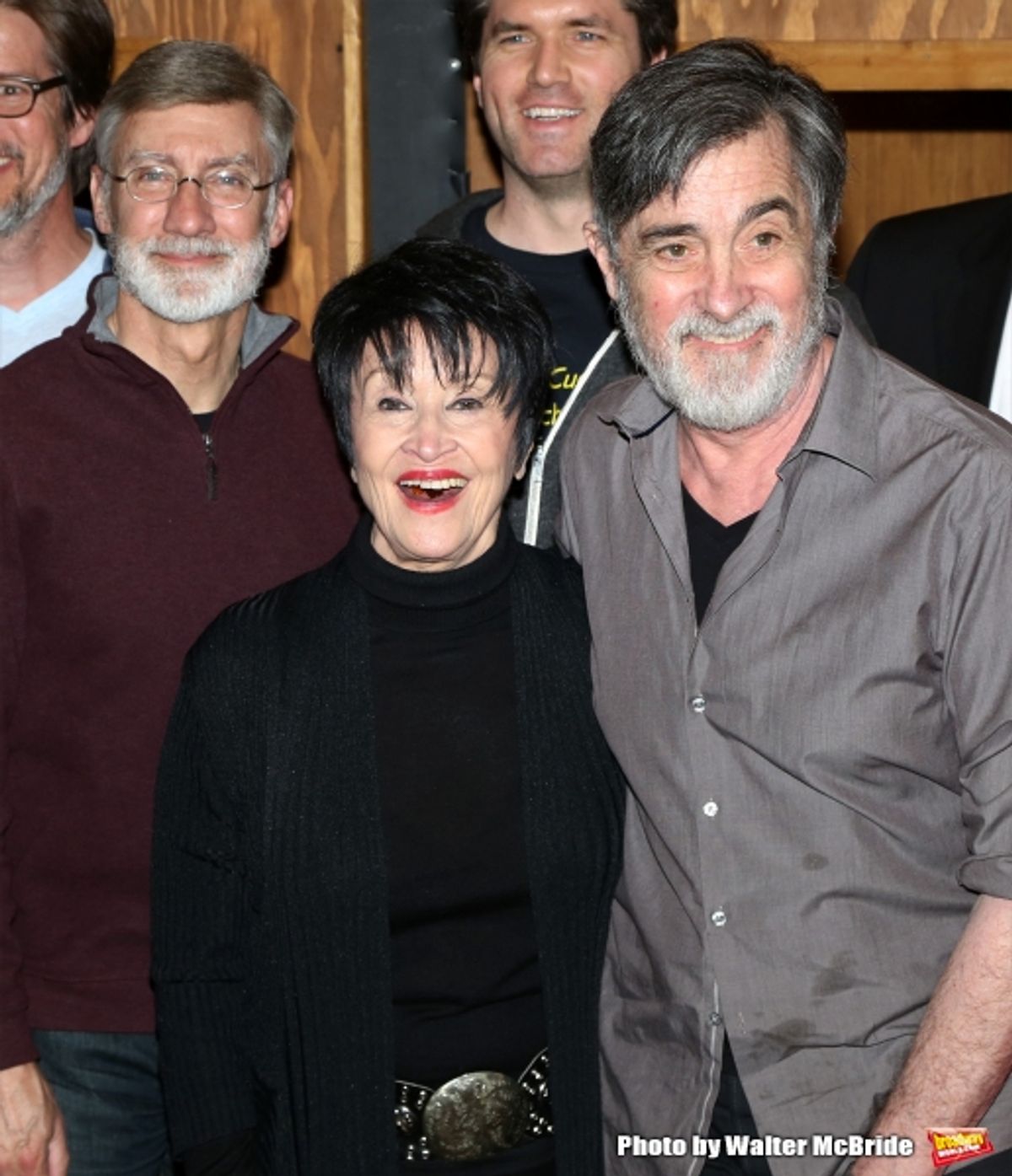 David Garrison, Chita Rivera and Roger Rees  at 