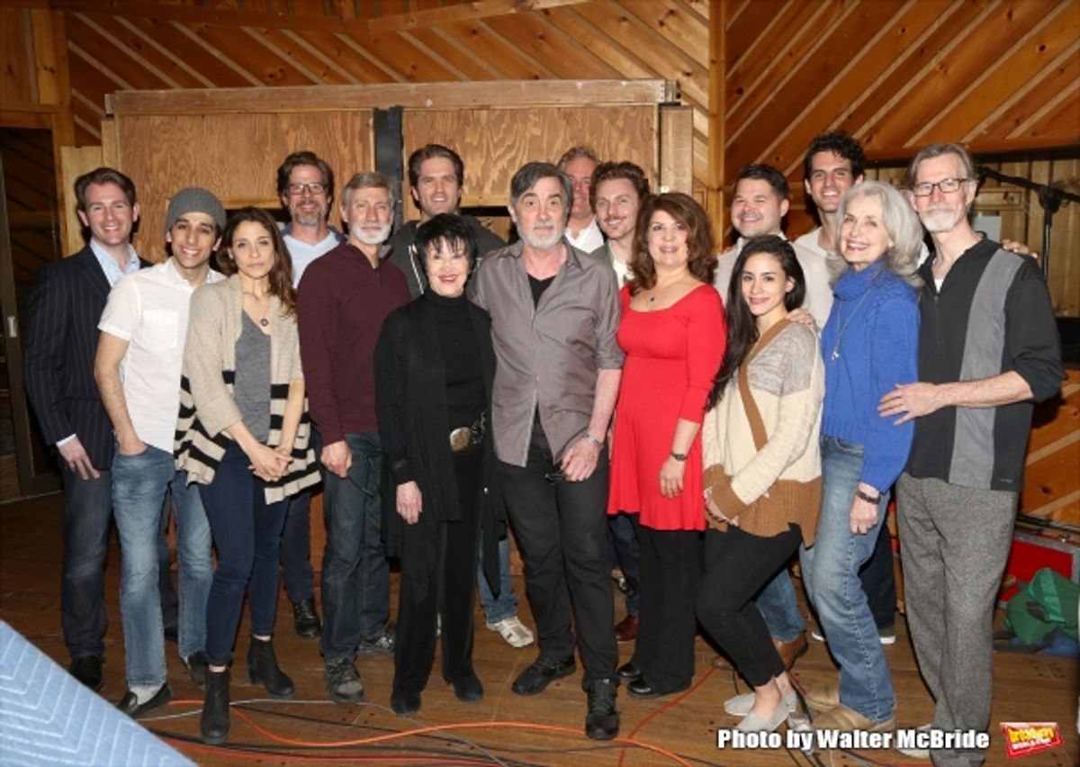 David Garrison, Chita Rivera, Roger Rees, Jason Danieley, Mary Beth Peil and the ensemble cast  at 