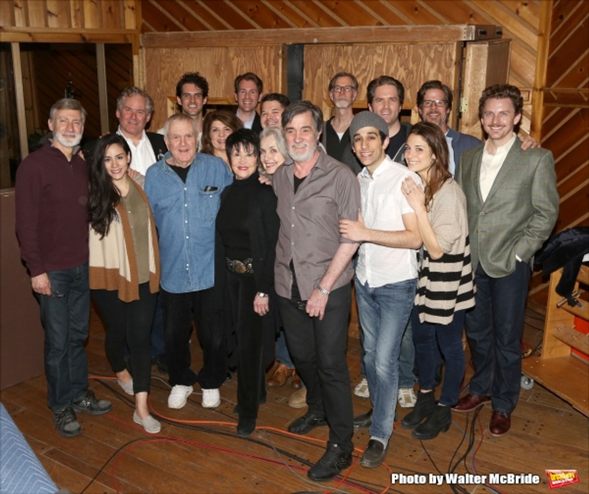 David Garrison, John Kander, Chita Rivera, Mary Beth Peil, Roger Rees, George Abud, Jason Danieley and the ensemble cast  at 