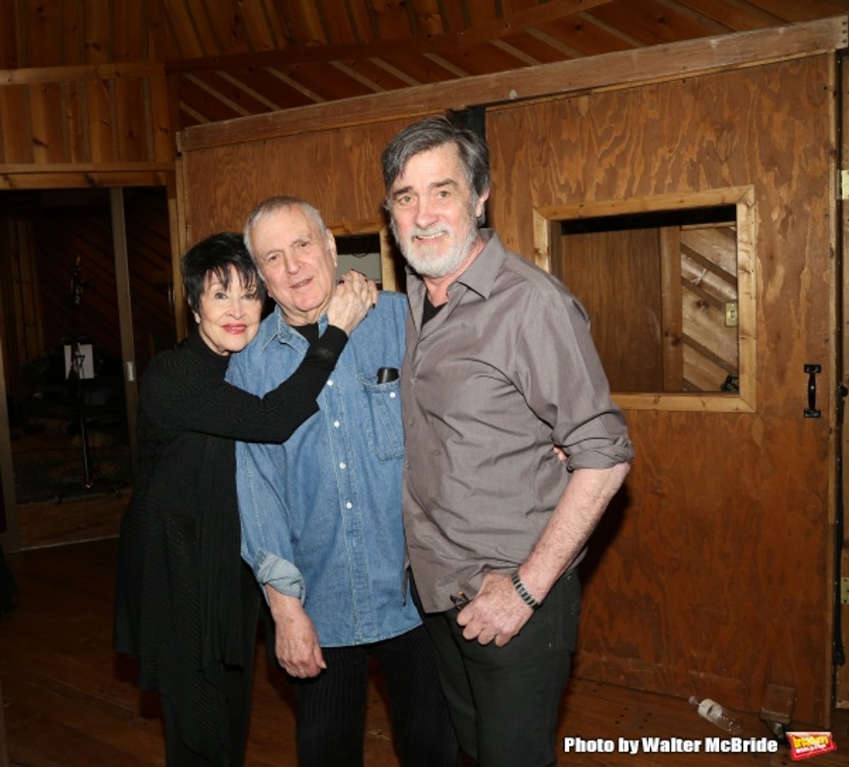  John Kander, Chita Rivera and Roger Rees  at 