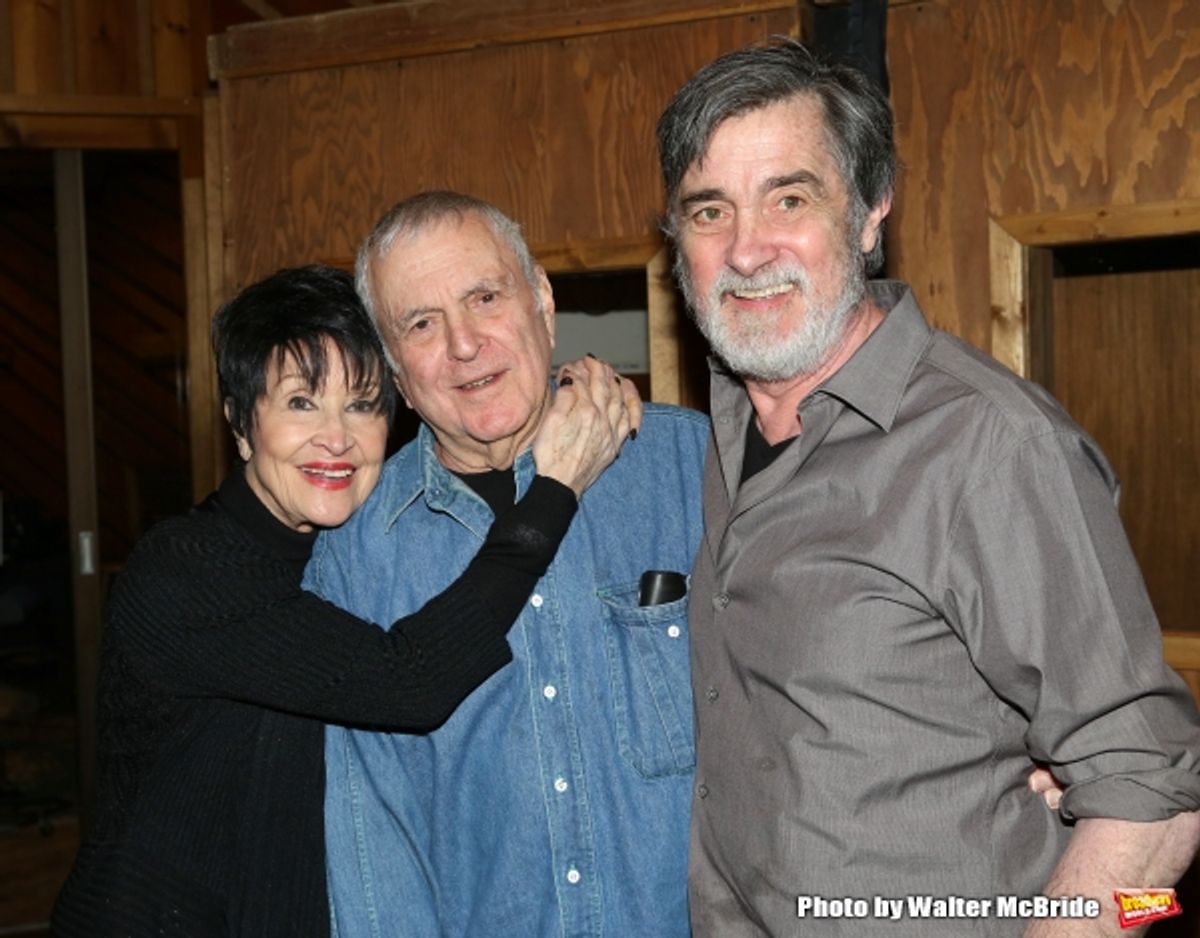  John Kander, Chita Rivera and Roger Rees  at 