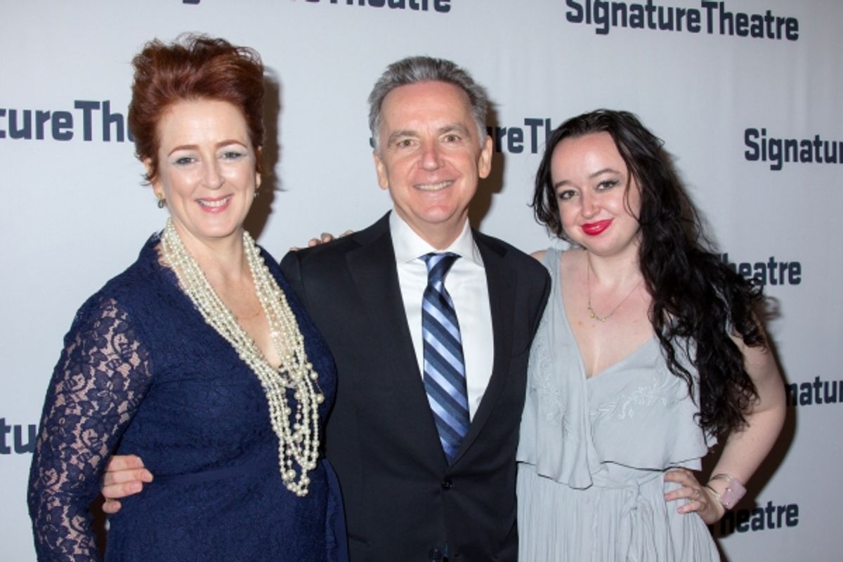 Joyce O'Connor, James Houghton, Lily Houghton at 