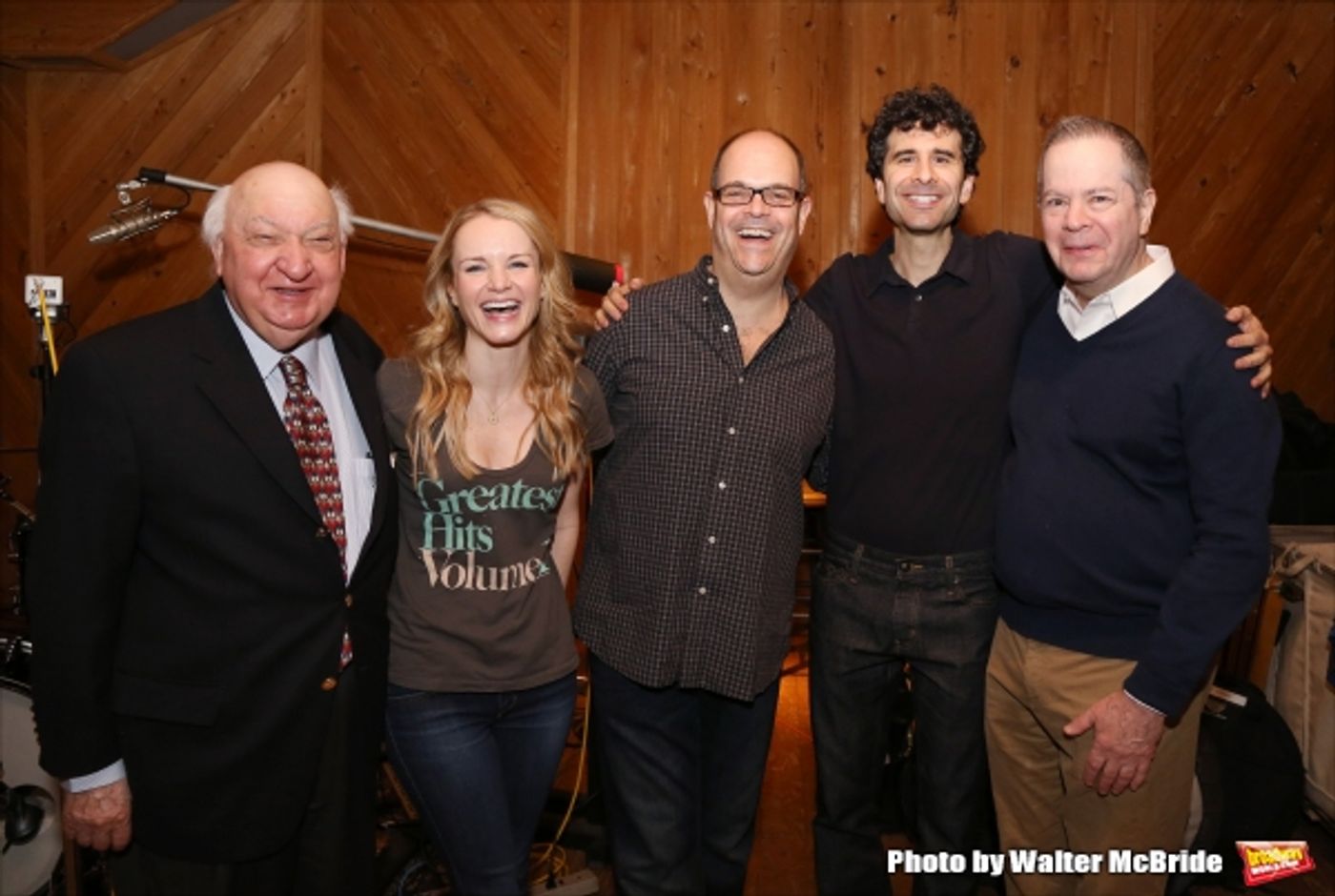 Photo Coverage: In the Recording Studio with Broadway's SOMETHING ROTTEN! Photo Coverage: In the Recording Studio with Broadway's SOMETHING ROTTEN! Image