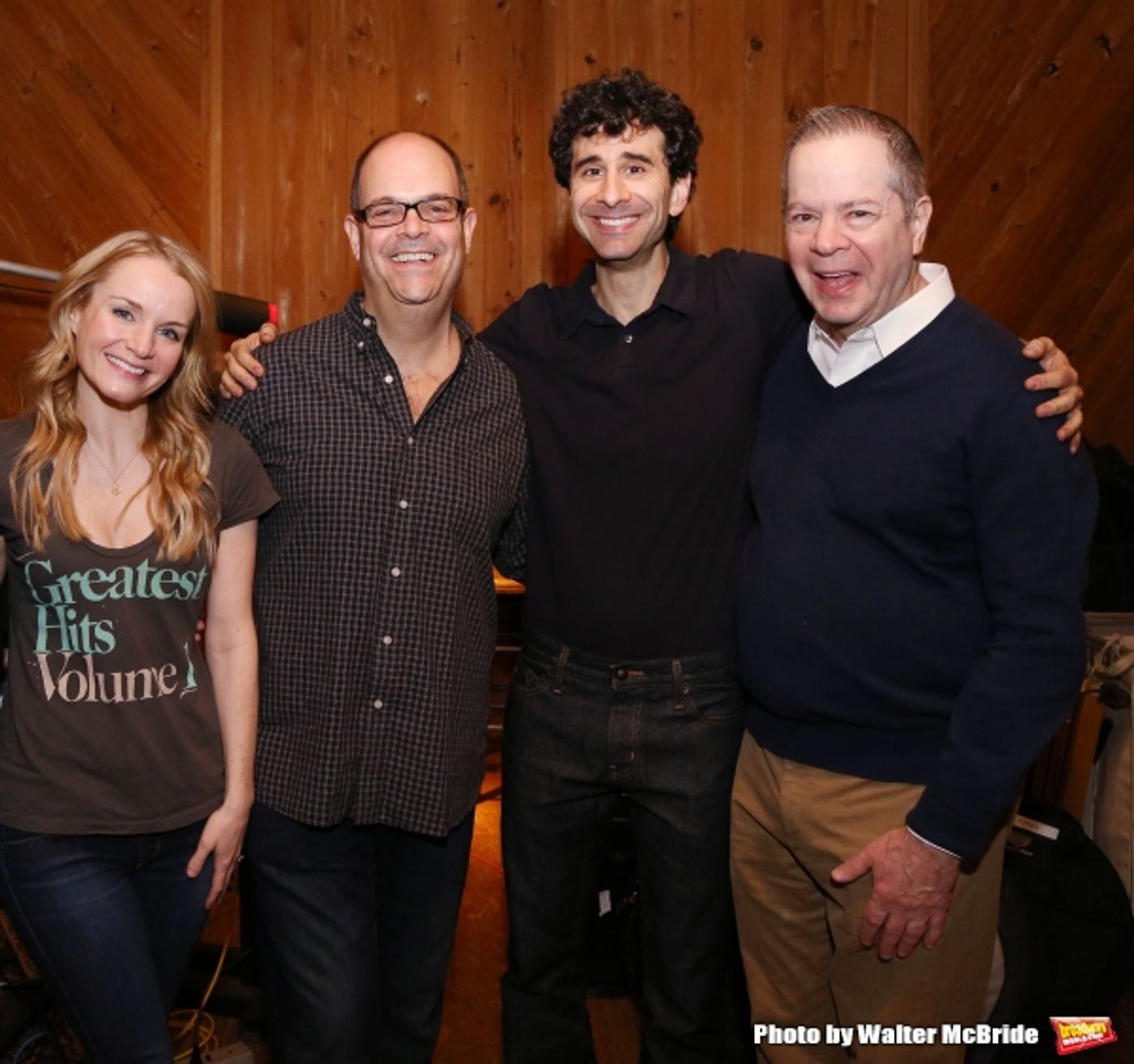 Photo Coverage: In the Recording Studio with Broadway's SOMETHING ROTTEN! Photo Coverage: In the Recording Studio with Broadway's SOMETHING ROTTEN! Image