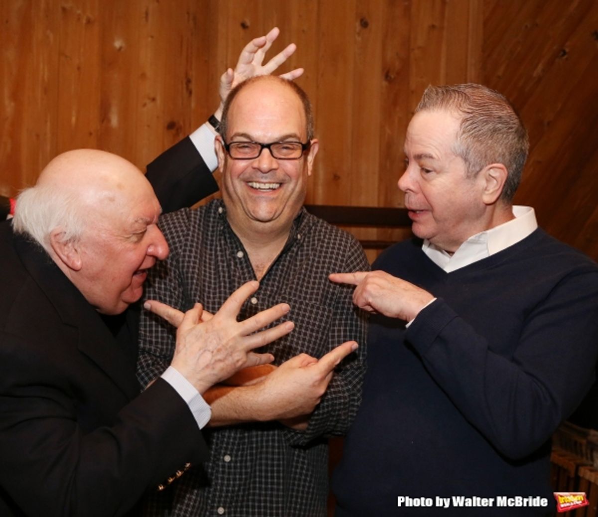 Gerry Vichi, Brad Oscar and Peter Bartlett  at 