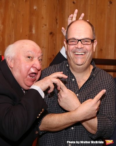 Gerry Vichi and Brad Oscar  Photo