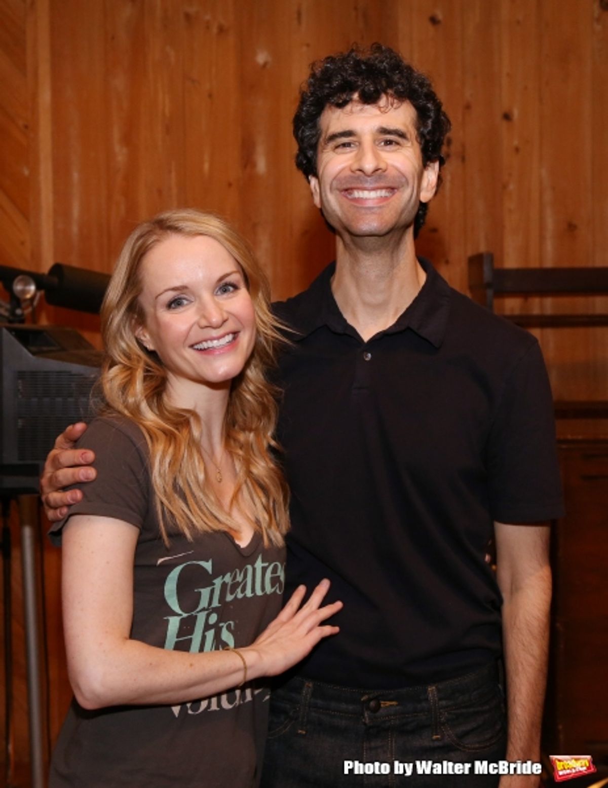 Kate Reinders and John Cariani  at 