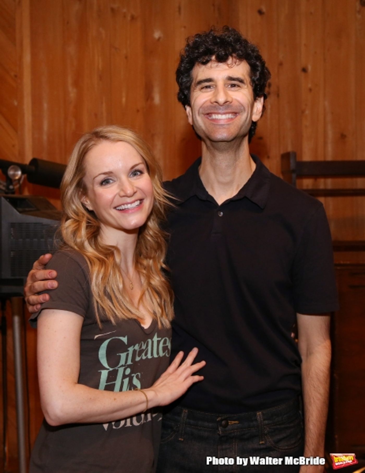 Photo Coverage: In the Recording Studio with Broadway's SOMETHING ROTTEN! Photo Coverage: In the Recording Studio with Broadway's SOMETHING ROTTEN! Image