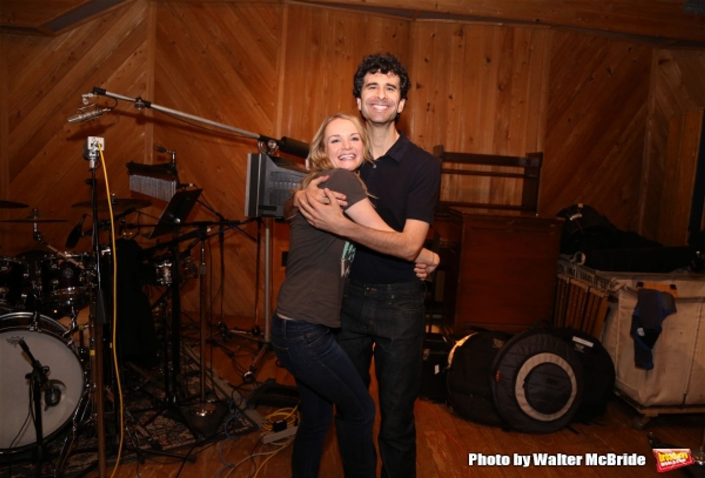 Photo Coverage: In the Recording Studio with Broadway's SOMETHING ROTTEN! Photo Coverage: In the Recording Studio with Broadway's SOMETHING ROTTEN! Image
