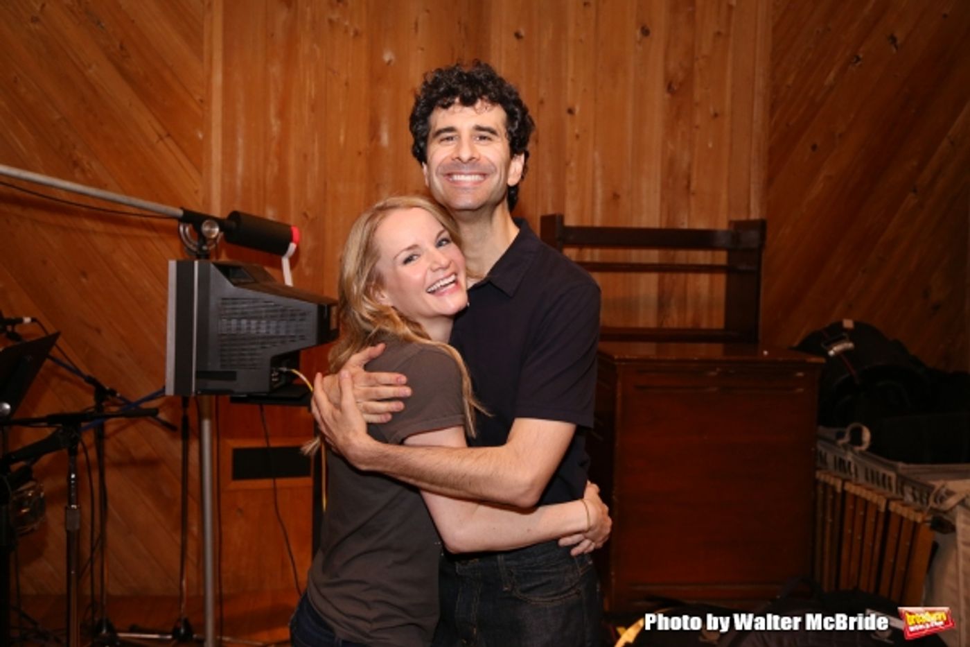 Photo Coverage: In the Recording Studio with Broadway's SOMETHING ROTTEN! Photo Coverage: In the Recording Studio with Broadway's SOMETHING ROTTEN! Image