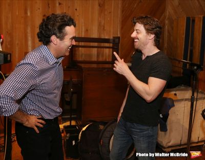 Brian d''Arcy James and Christian Borle  Photo