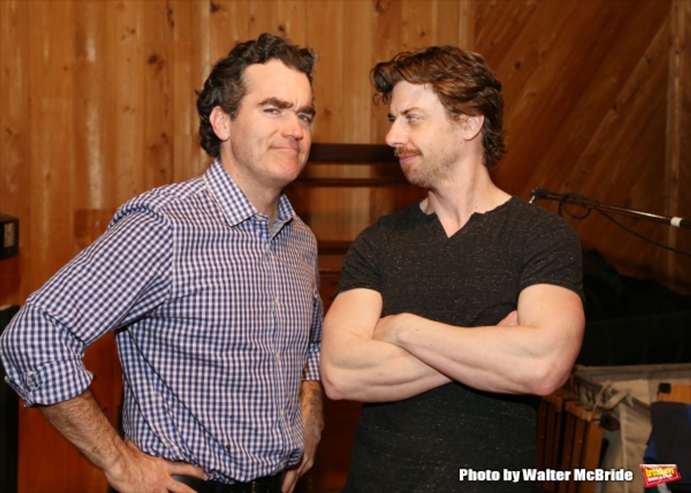 Photo Coverage: In the Recording Studio with Broadway's SOMETHING ROTTEN! Photo Coverage: In the Recording Studio with Broadway's SOMETHING ROTTEN! Image