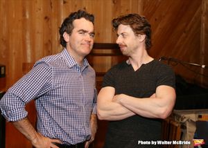 Brian d''Arcy James and Christian Borle @ BroadwayWorld Brian d''Arcy James and Christian Borle Photo