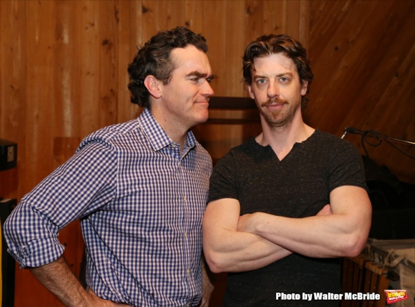 Photo Coverage: In the Recording Studio with Broadway's SOMETHING ROTTEN! Photo Coverage: In the Recording Studio with Broadway's SOMETHING ROTTEN! Image