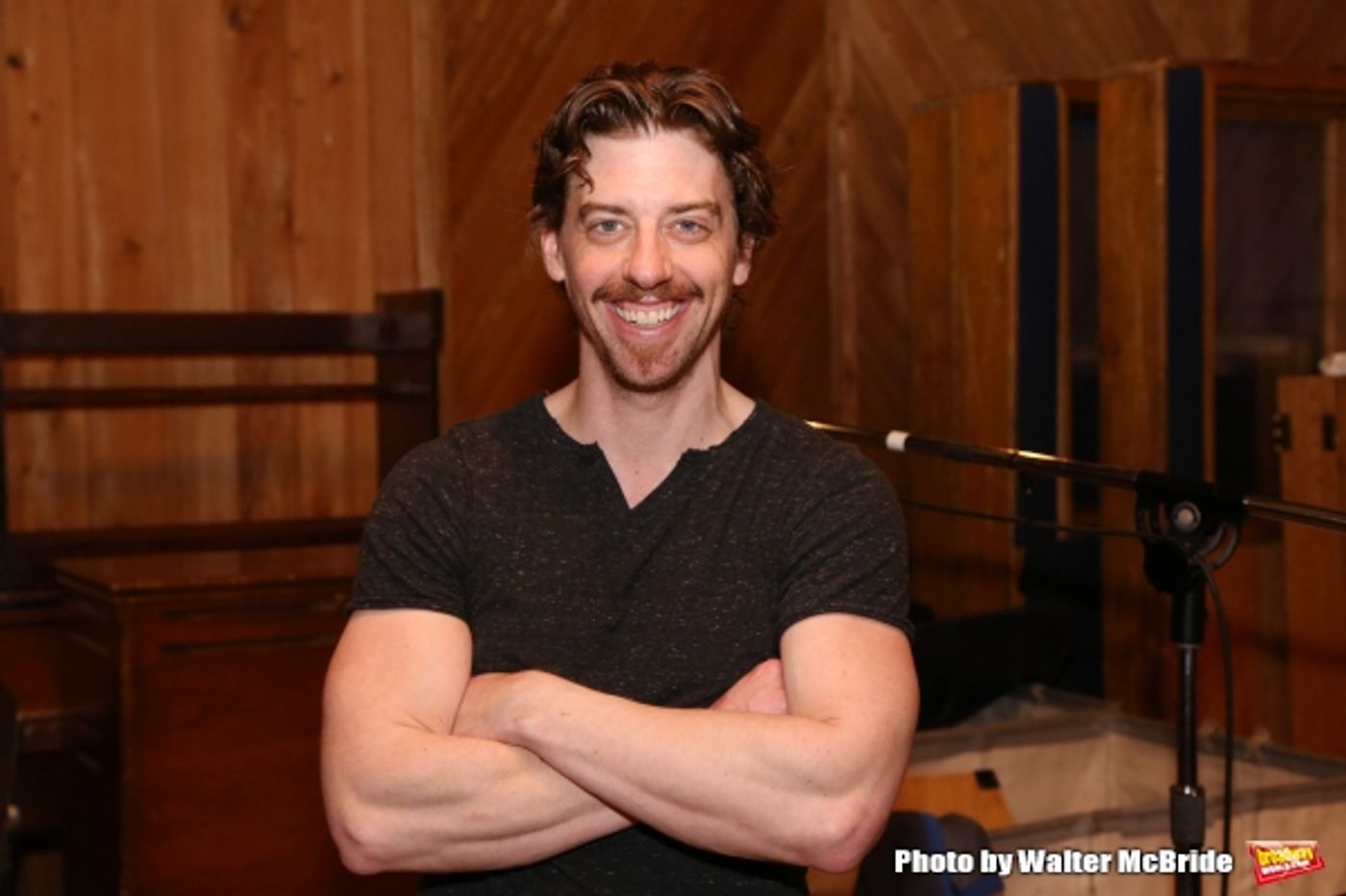 Photo Coverage: In the Recording Studio with Broadway's SOMETHING ROTTEN!  Image