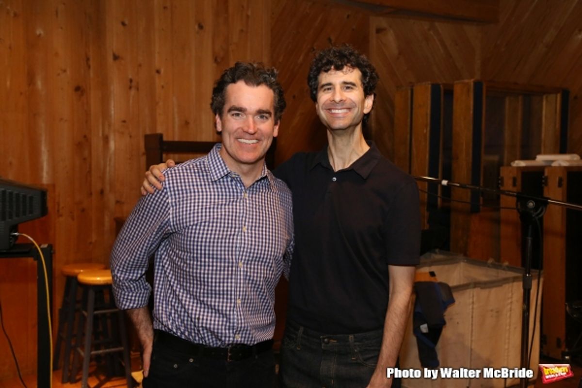 Brian d''Arcy James and John Cariani  at 