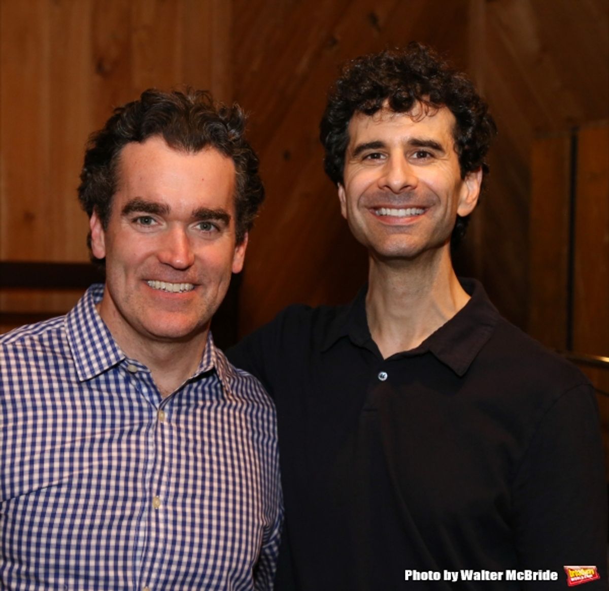Brian d''Arcy James and John Cariani  at 