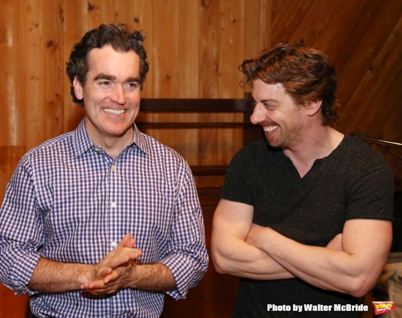 Photo Coverage: In the Recording Studio with Broadway's SOMETHING ROTTEN! Photo Coverage: In the Recording Studio with Broadway's SOMETHING ROTTEN! Image
