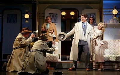 Andy Karl, Kristin Chenoweth Photo