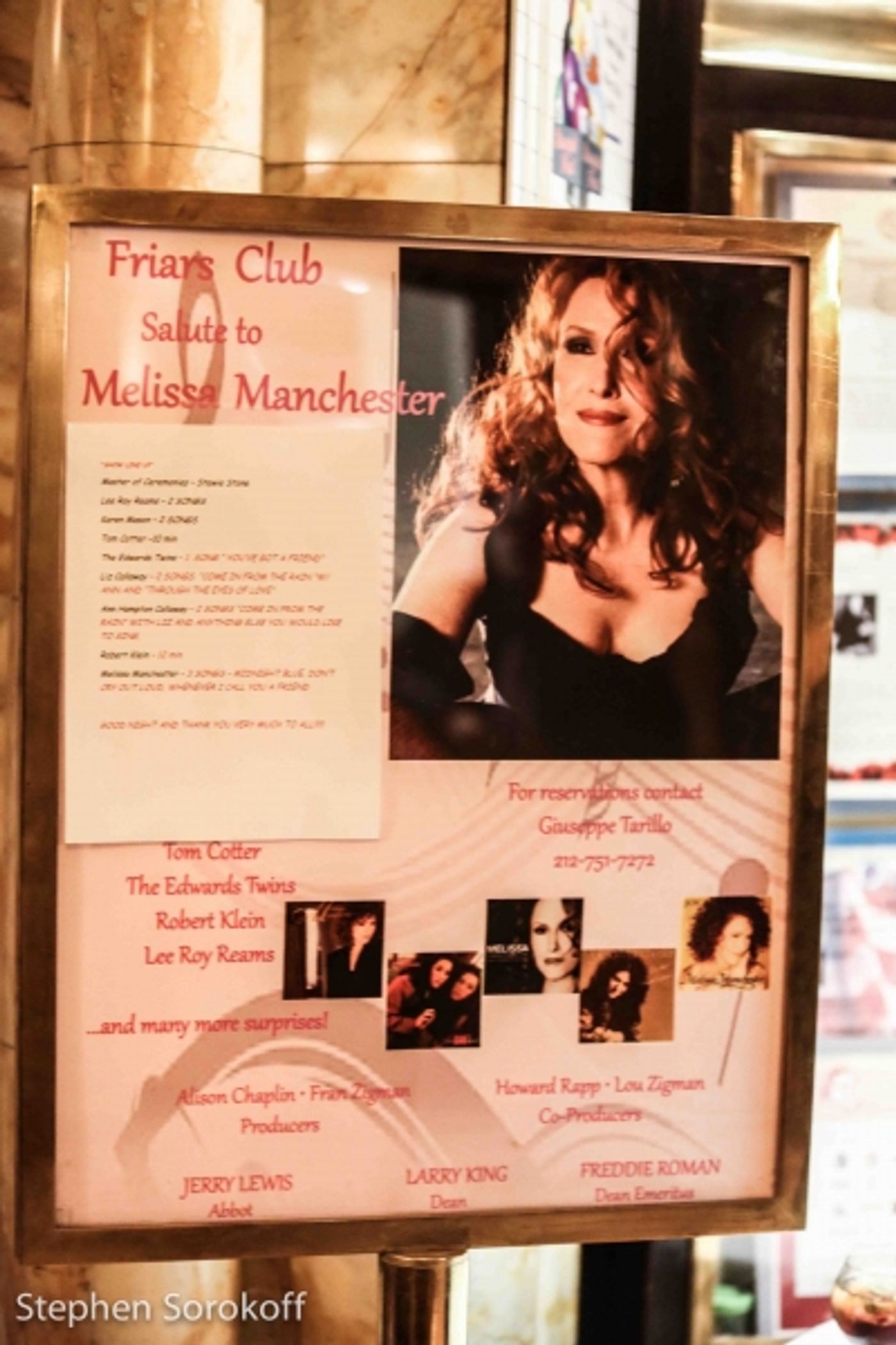 Photo Coverage: Friars Club Honors Melissa Manchester  Image