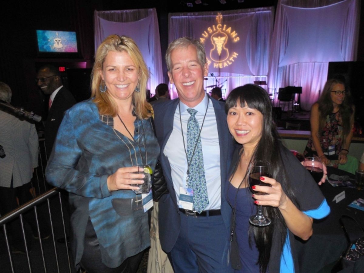 Natasha Hubert, David Wedmore, Valerie Loei at 