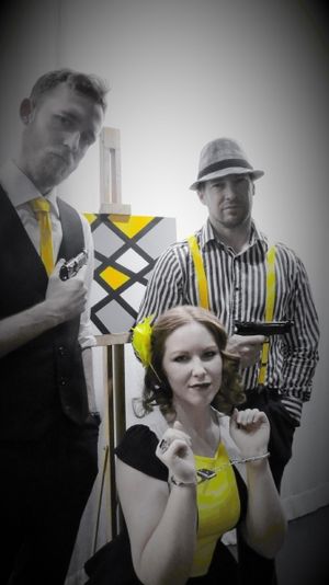 Katrina Murphy, John Gray and Adrian Archer Photo