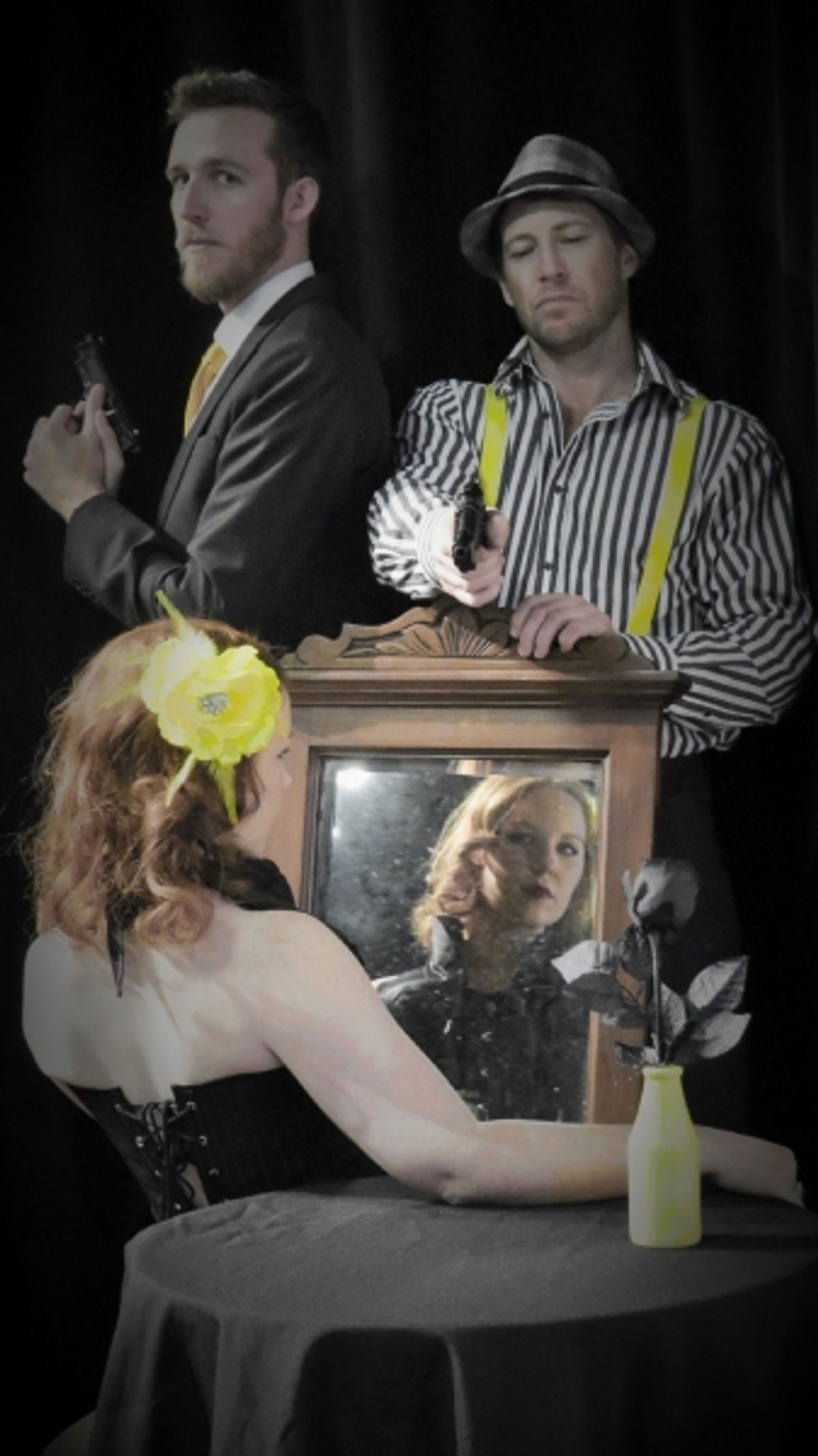 John Gray, Adrian Archer and Katrina Murphy at 