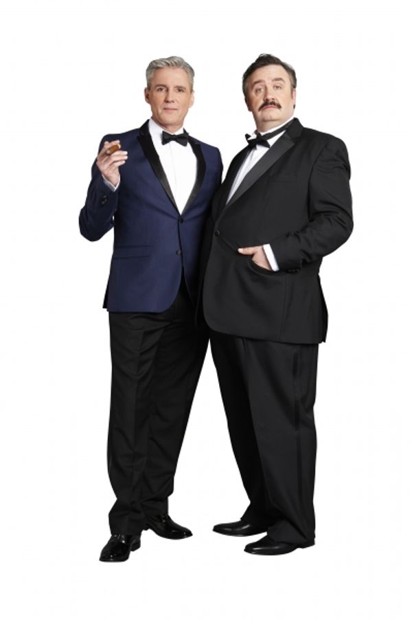 Michael Praed and Mark Benton Photo