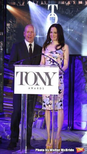 Bruce Willis and Mary-Louise Parker @ BroadwayWorld Bruce Willis and Mary-Louise Parker Photo