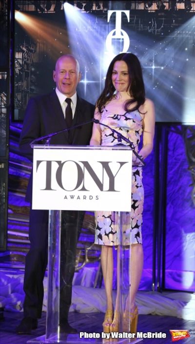 Bruce Willis and Mary-Louise Parker  Photo