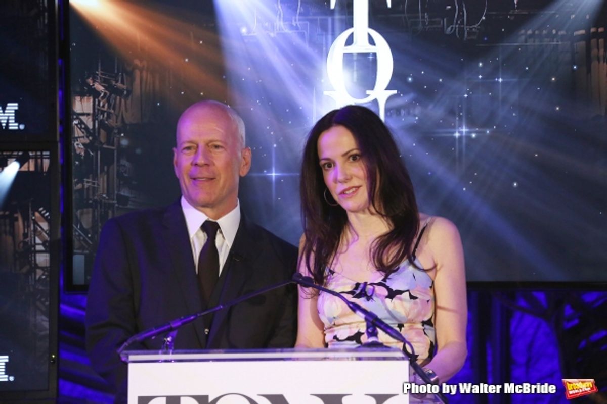 Bruce Willis and Mary-Louise Parker  at 