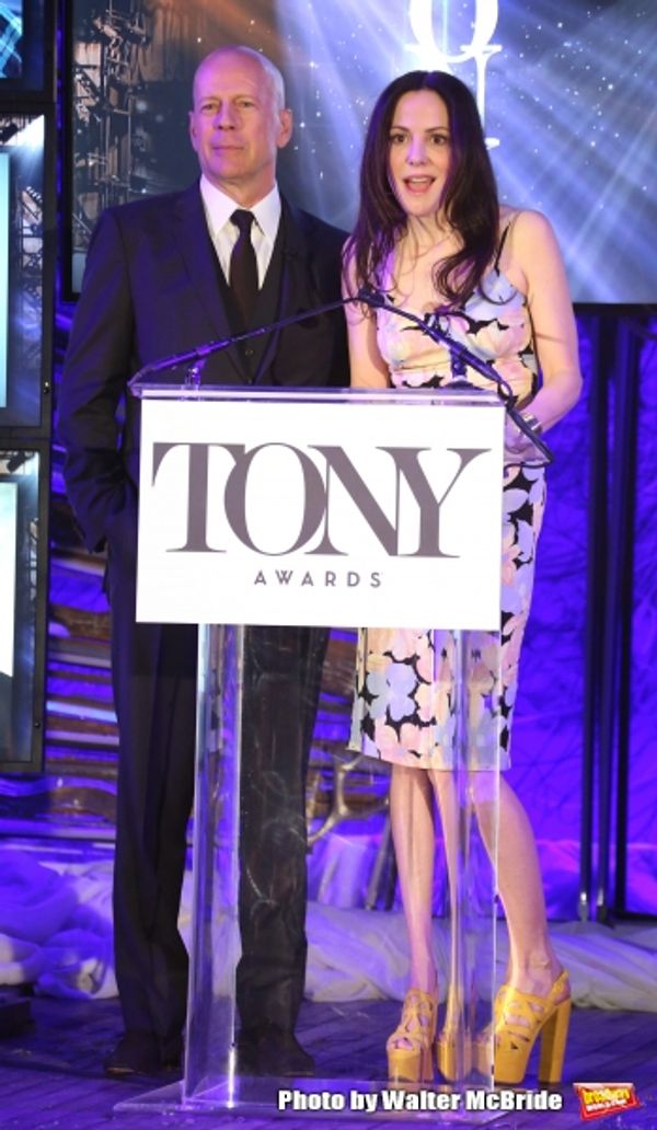 Bruce Willis and Mary-Louise Parker  Photo