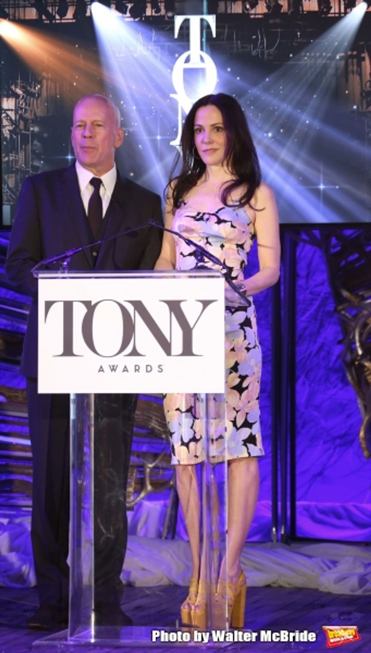Bruce Willis and Mary-Louise Parker  at 