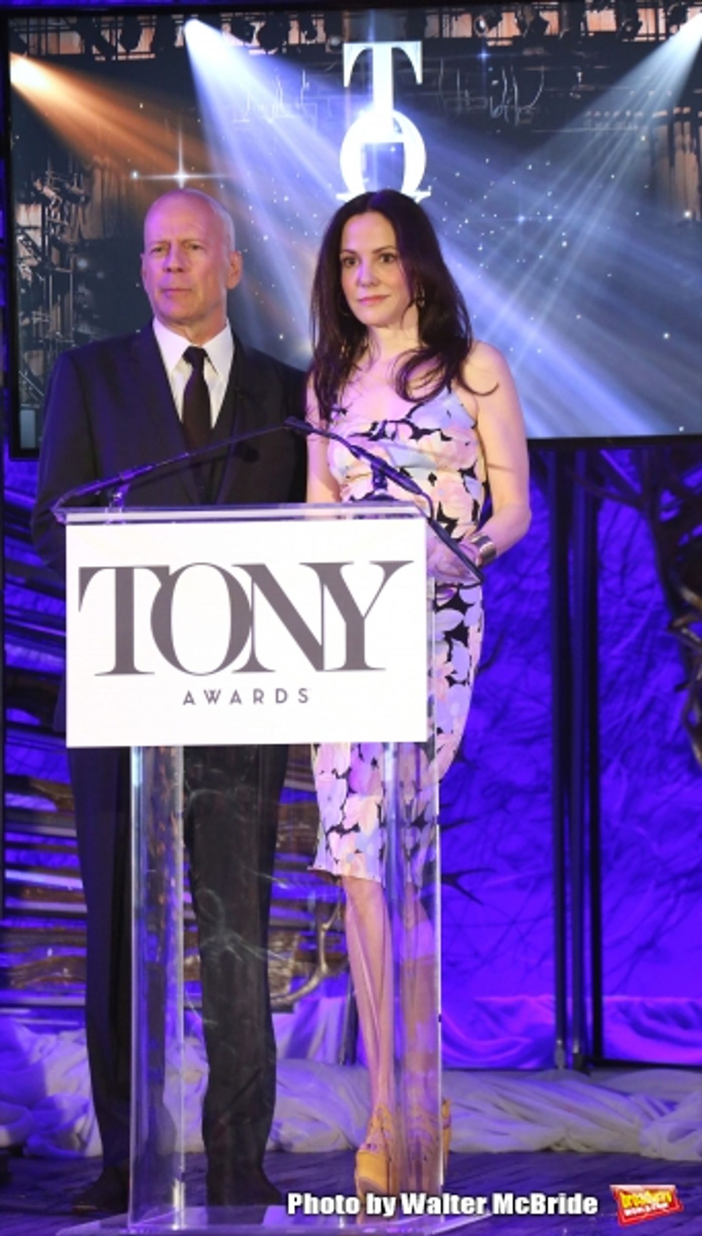 Photo Coverage: Bruce Willis & Mary-Louise Parker Announce 2015 Tony Nominations!  Image