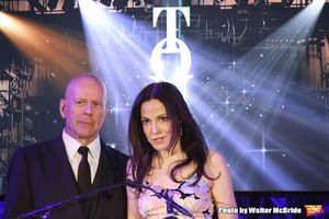 Bruce Willis and Mary-Louise Parker @ BroadwayWorld Bruce Willis and Mary-Louise Parker Photo