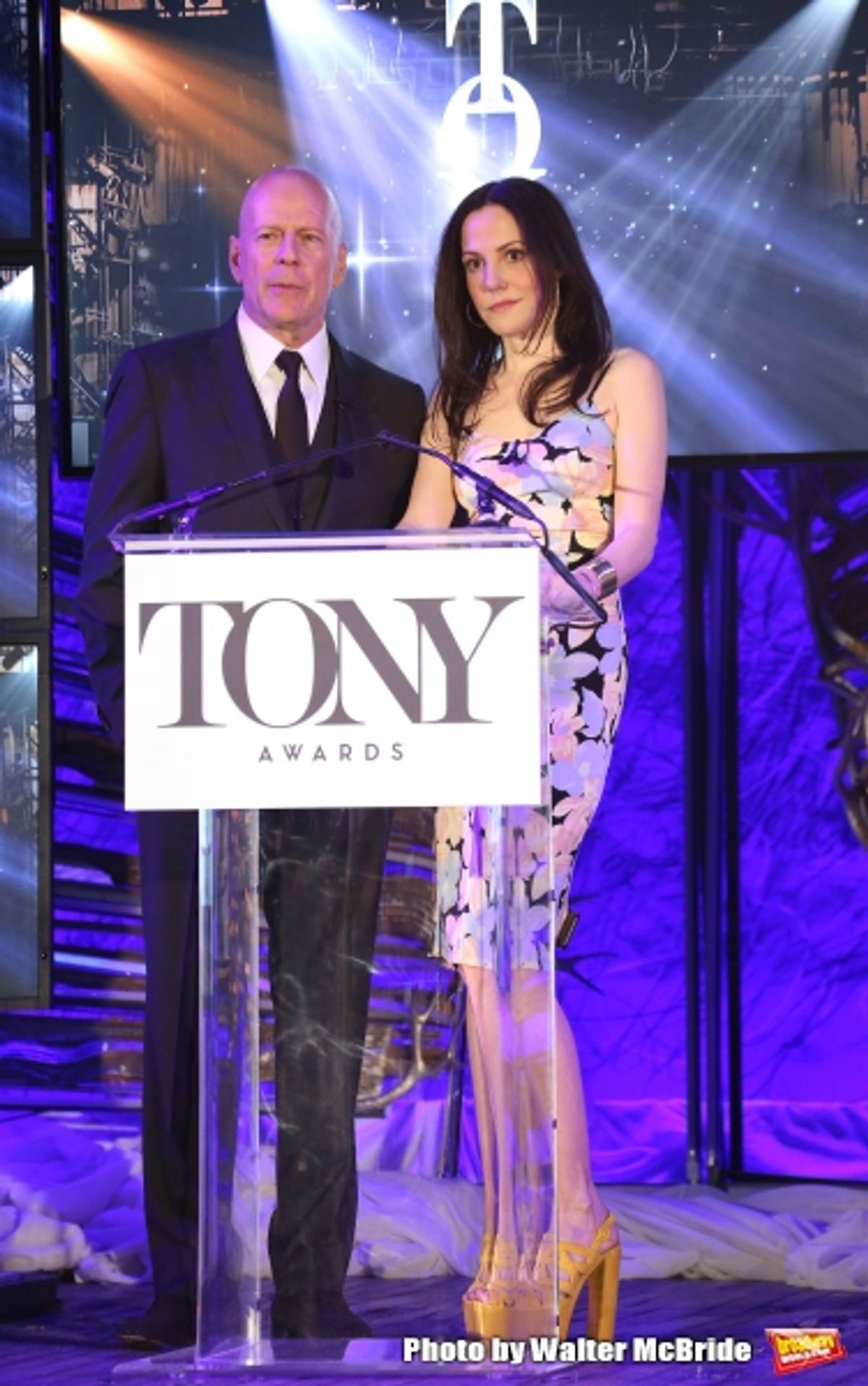 Bruce Willis and Mary-Louise Parker  at 
