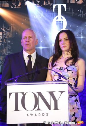 Bruce Willis and Mary-Louise Parker @ BroadwayWorld Bruce Willis and Mary-Louise Parker Photo