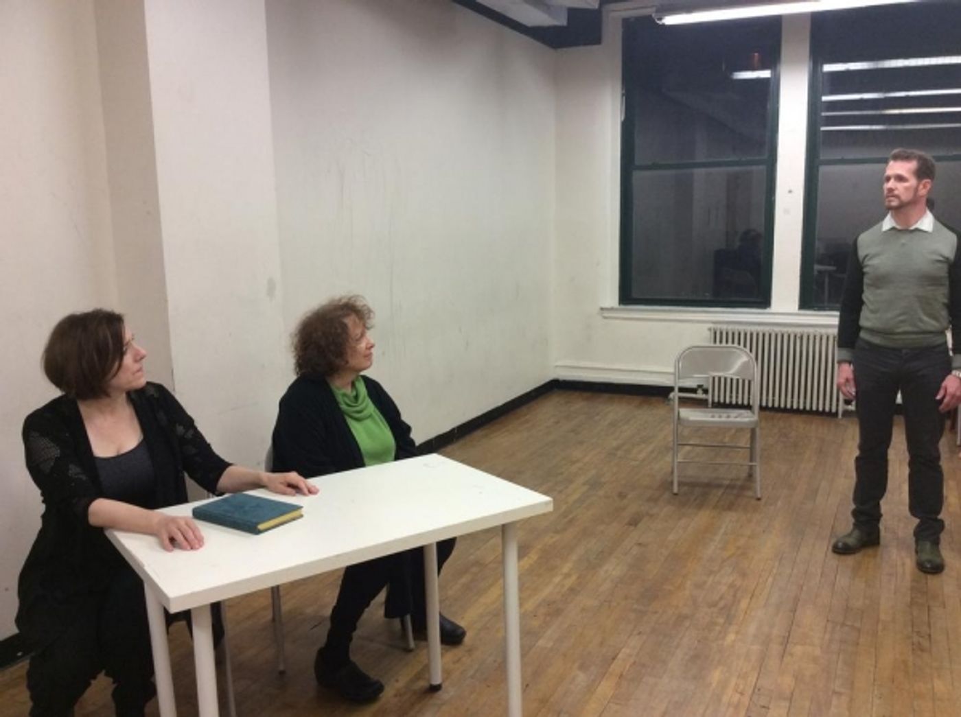 Photo Flash: In Rehearsal for Beautiful Soup's 28 MARCHANT AVENUE Off-Broadway  Image