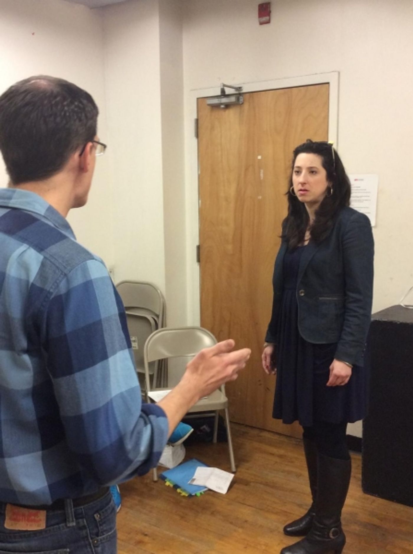 Photo Flash: In Rehearsal for Beautiful Soup's 28 MARCHANT AVENUE Off-Broadway  Image
