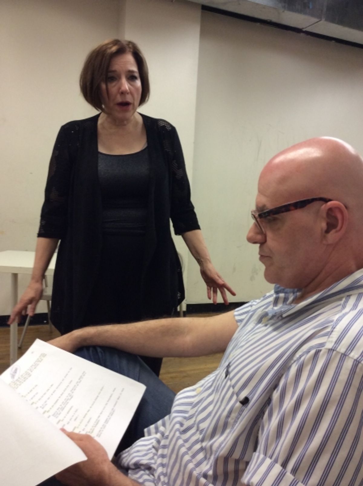 Dorothy Weems and Orlando Iriarte as Rose and Joseph Kennedy at 