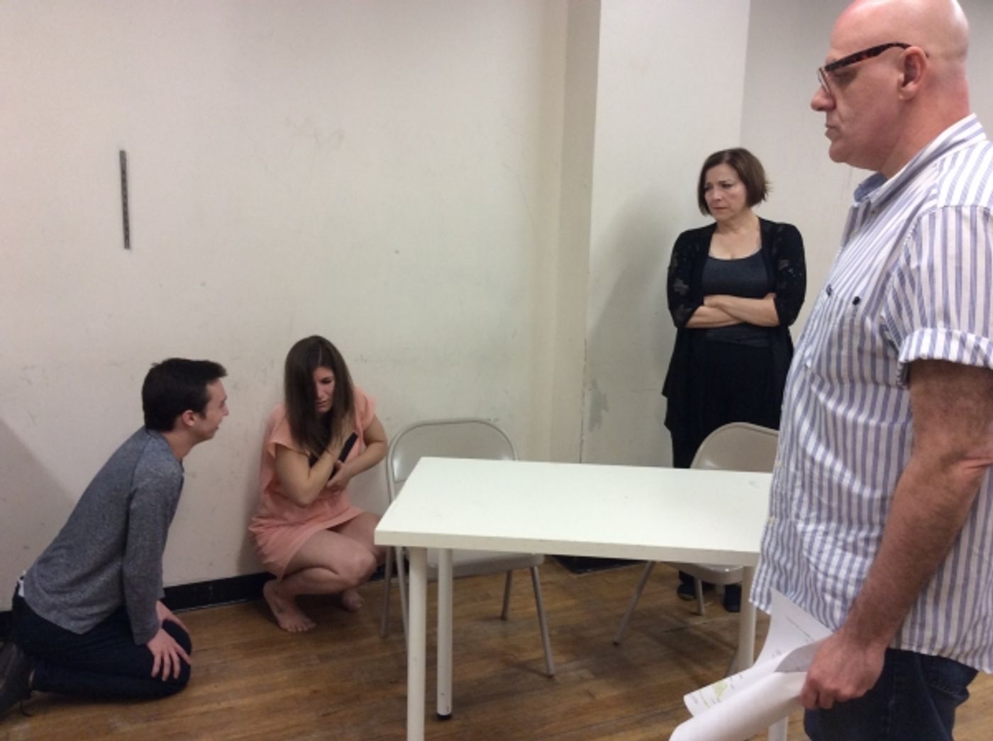 Photo Flash: In Rehearsal for Beautiful Soup's 28 MARCHANT AVENUE Off-Broadway  Image