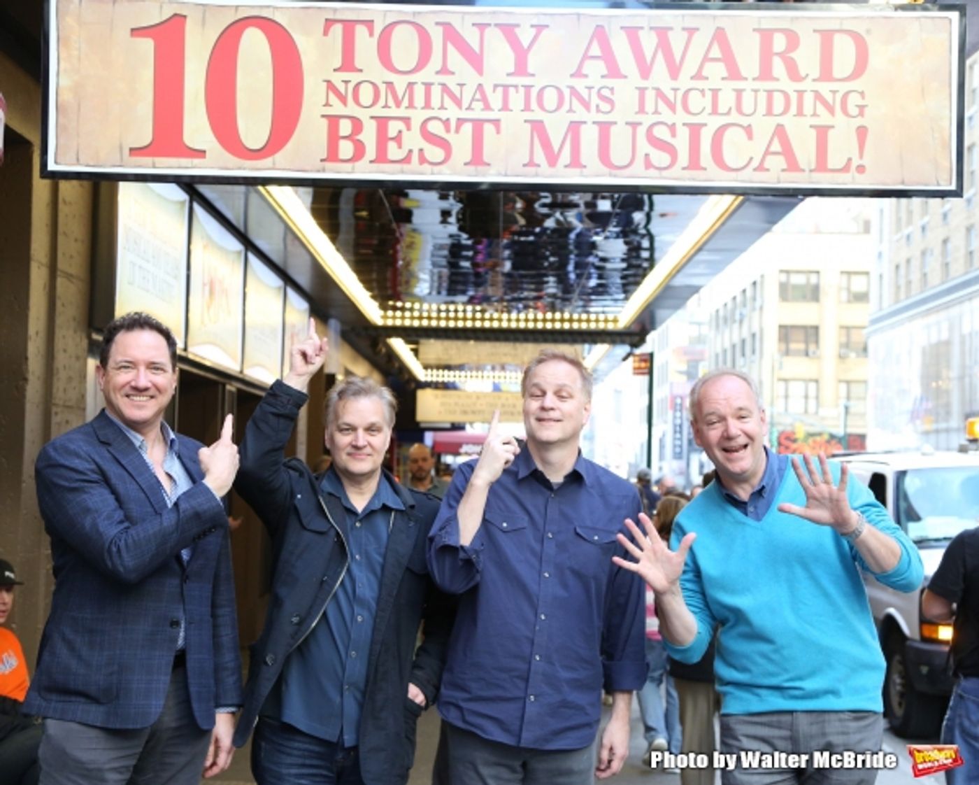 Photo Coverage: SOMETHING ROTTEN! Celebrates 10 Tony Award Nominations! Photo Coverage: SOMETHING ROTTEN! Celebrates 10 Tony Award Nominations! Image