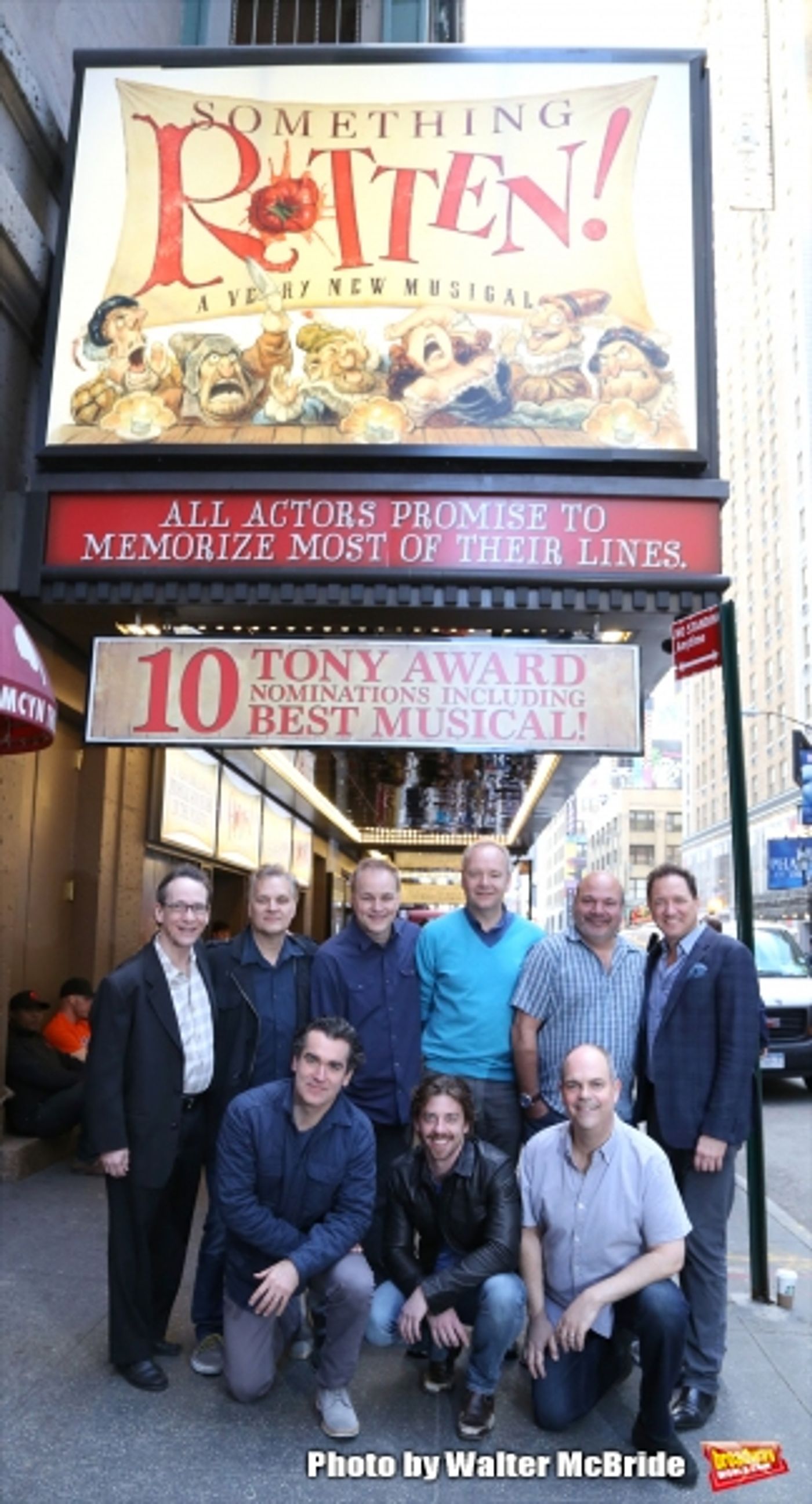 Photo Coverage: SOMETHING ROTTEN! Celebrates 10 Tony Award Nominations! Photo Coverage: SOMETHING ROTTEN! Celebrates 10 Tony Award Nominations! Image