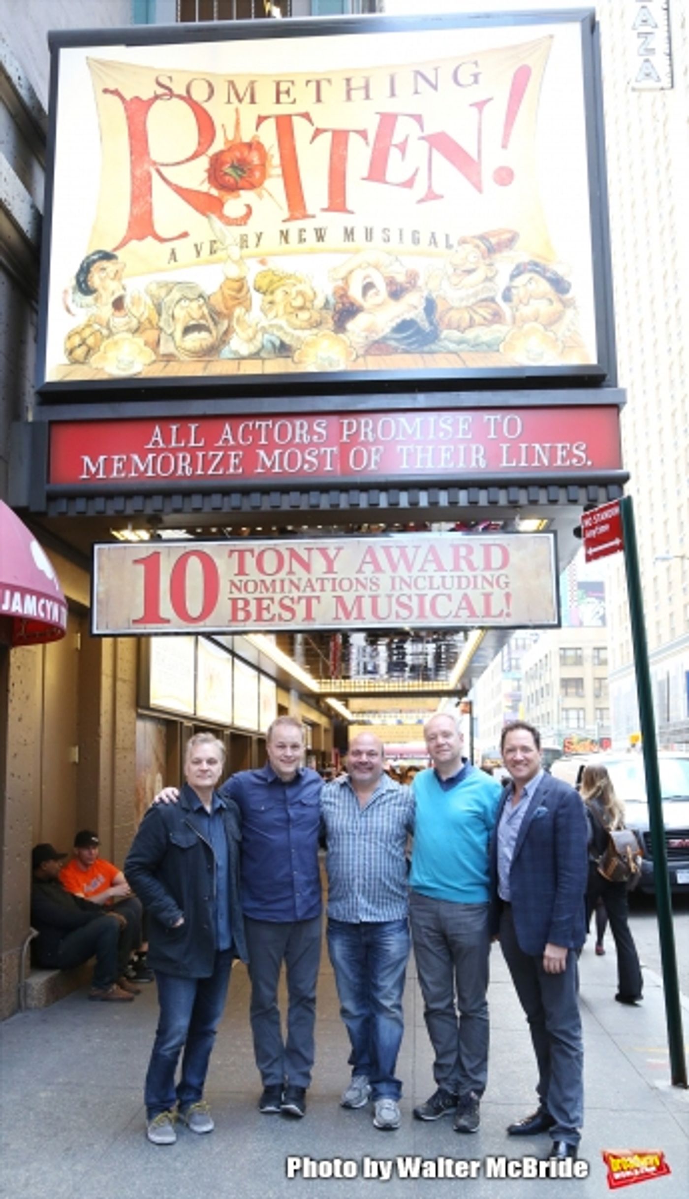 Photo Coverage: SOMETHING ROTTEN! Celebrates 10 Tony Award Nominations! Photo Coverage: SOMETHING ROTTEN! Celebrates 10 Tony Award Nominations! Image