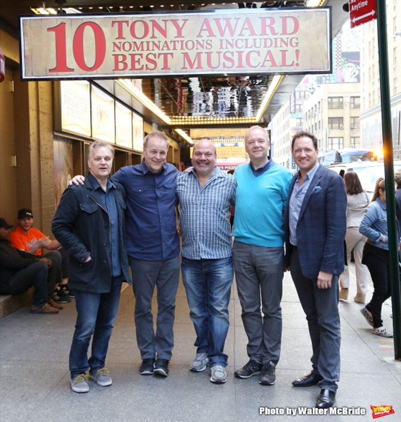 Photo Coverage: SOMETHING ROTTEN! Celebrates 10 Tony Award Nominations! Photo Coverage: SOMETHING ROTTEN! Celebrates 10 Tony Award Nominations! Image