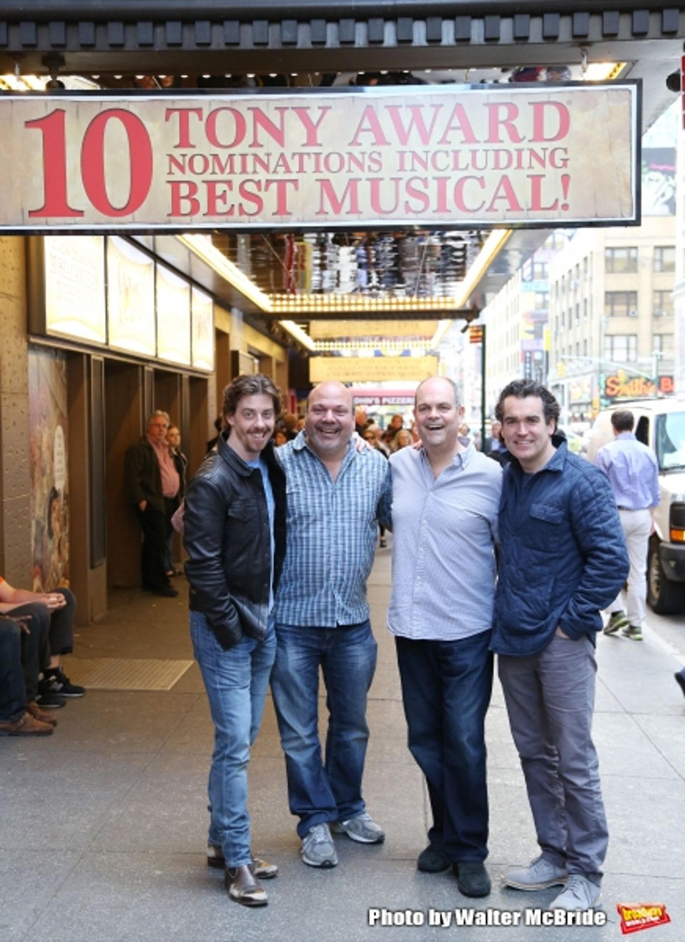 Photo Coverage: SOMETHING ROTTEN! Celebrates 10 Tony Award Nominations! Photo Coverage: SOMETHING ROTTEN! Celebrates 10 Tony Award Nominations! Image