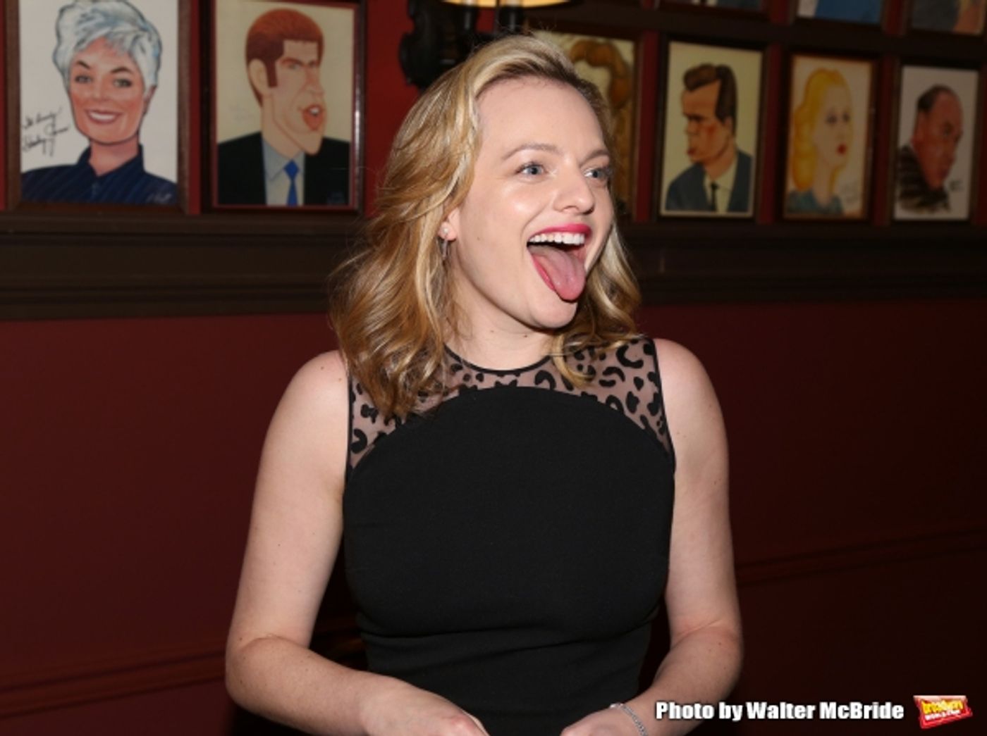 Photo Coverage: Elisabeth Moss Sardi's Caricature Unveiling  Image