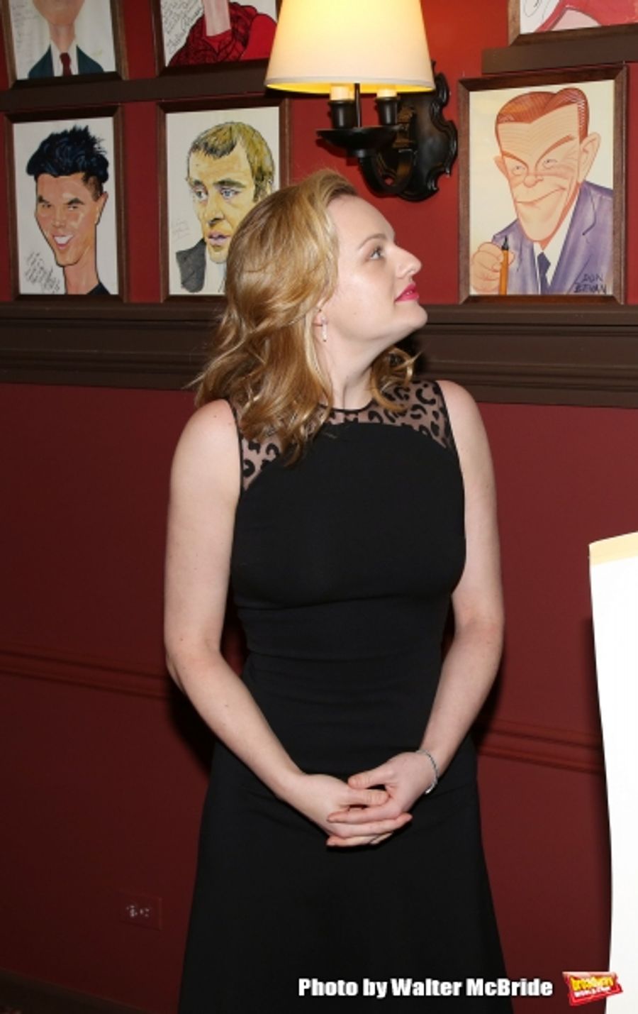 Photo Coverage: Elisabeth Moss Sardi's Caricature Unveiling Image
