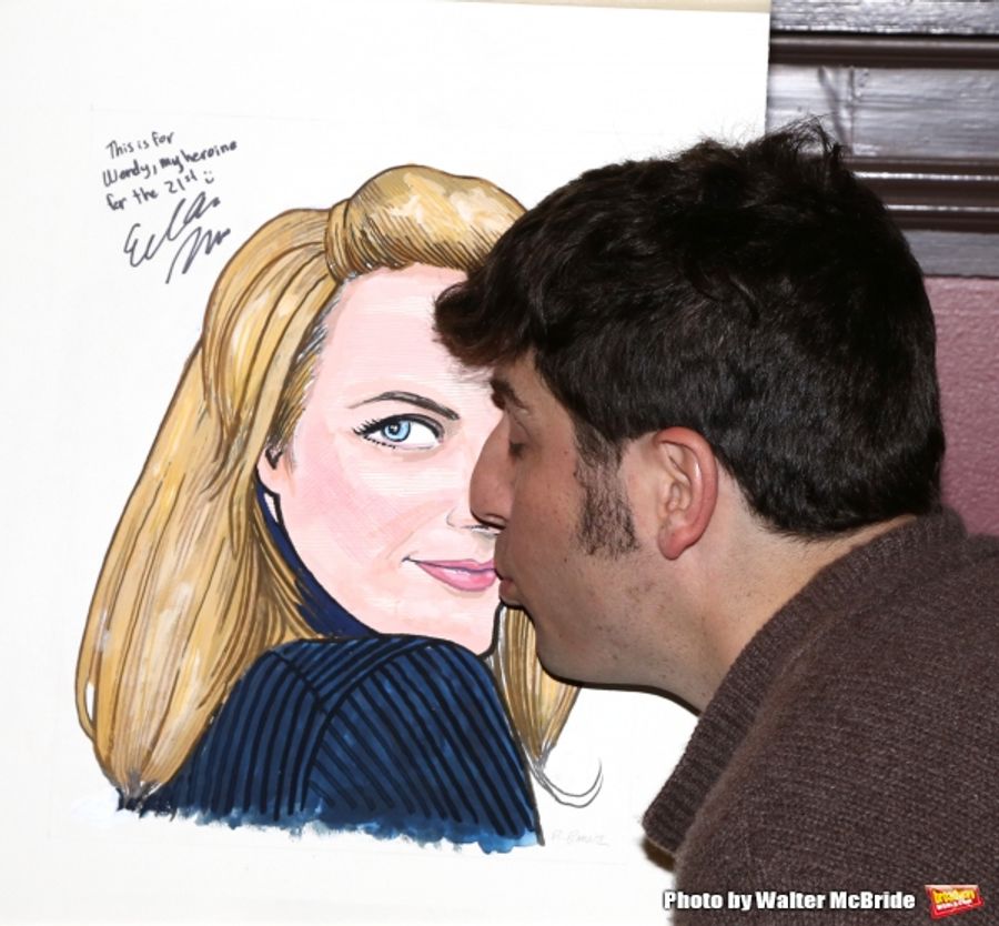 Photo Coverage: Elisabeth Moss Sardi's Caricature Unveiling Image
